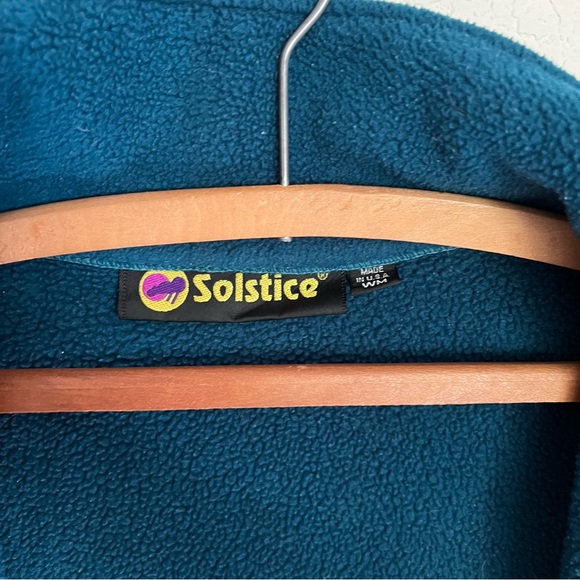 Vintage Solstice Women's Microshed Size WM Hooded Rainwear Ski Jacket Teal Color - Picture 12 of 13